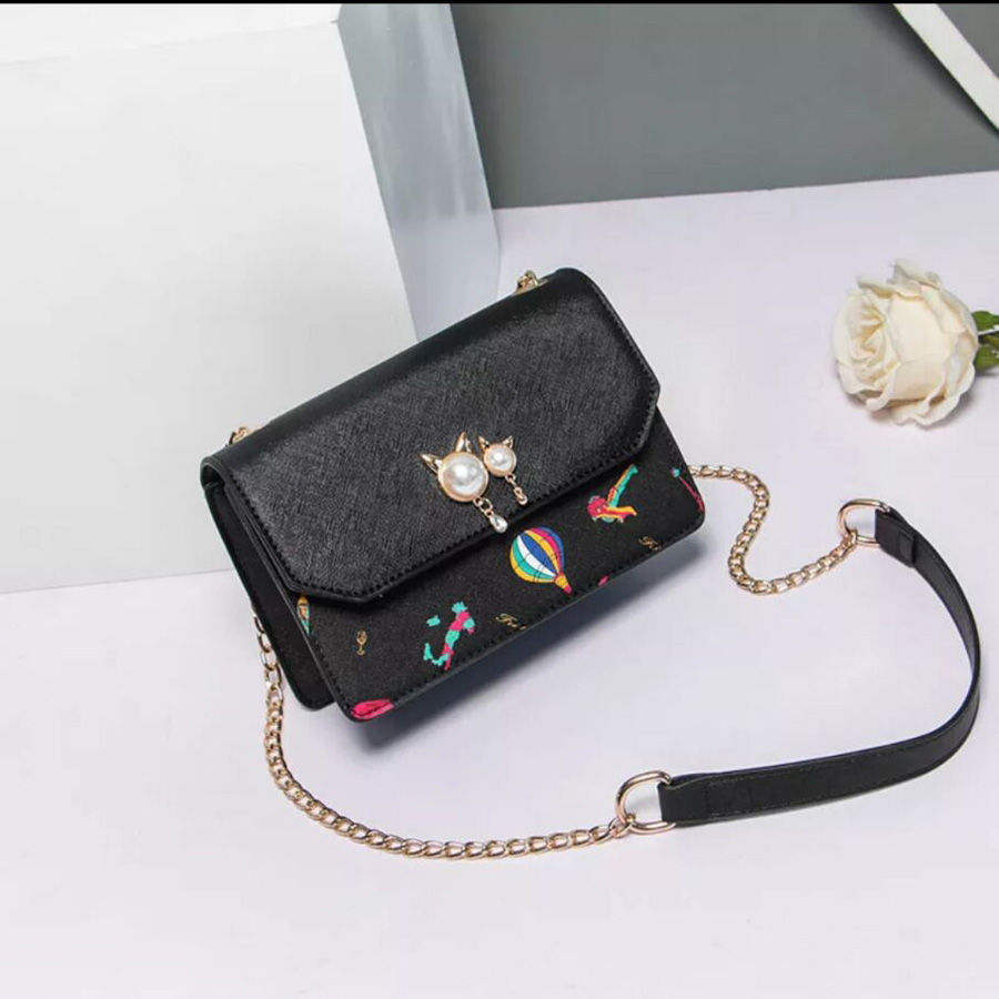All-match Chain Girl One-shoulder Messenger Bag Fashion - Image 3